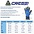 Luva Para Mergulho Cressi Conch Dyfiber Amarelo Esportes GG - Imagem 5