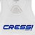 Camiseta de Algodão Cressi Lisa Regata Verão Casual Branco M - Imagem 3
