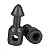 Pino para Elástico de Arbalete Cressi Super Preto 1 Par - Imagem 2
