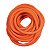 Elastico Borracha goma p/ Arbalete 16mm Laranja 1 Metro - Imagem 2