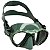 Máscara Cressi Metis Hunter Camuflada Verde Mergulho Pesca - Imagem 1