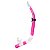 Snorkel Respirador Cetus River Fun Rosa Pesca Submarina Caça - Imagem 1