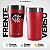 Copo Térmico Arell Inox Parede Dupla 500ml Flamengo Vermelho - Imagem 2