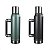 Garrafa Térmica Inox Com Alça Para Viagem Camping 1,3L Preto - Imagem 4