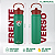 Garrafa Térmica Arell Straw Fluminense Tricolor Sport 650ml - Imagem 2