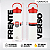 Garrafa Térmica Arell Flamengo Branco Com Isolamento 650ml - Imagem 2