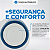 Garrafa Térmica Arell Ocean Blue Straw Para Academia 650ml - Imagem 7