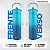 Garrafa Térmica Arell Ocean Blue Straw Para Academia 650ml - Imagem 2