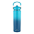 Garrafa Térmica Arell Ocean Blue Straw Para Academia 650ml - Imagem 1
