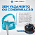 Garrafa Térmica Arell Ocean Blue Straw Para Academia 650ml - Imagem 6
