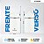Garrafa Térmica Arell Straw Iceberg Esporte Fitness 355ml - Imagem 2
