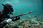 Arbalete Camuflada Sniper FH Pk Sub Divecom 16mm Pesca Caça Sub - Imagem 6