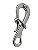 Mosquetão Pelicano Com Link Aço Inox Multiuso Pesca Fixaçao - Imagem 1
