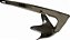 Âncora Bruce Aço Inox 3 Kg Alto Brilho Para Lancha Barco Jet - Imagem 3
