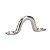 Kit 6 Alça Amarração Passa Cabo De Aço Inox 6 Mm Toldo Barco - Imagem 4