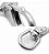 Mosquetão Engate Rápido 86Mm Aço Inox Destorcedor Girador - Imagem 3
