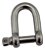 Manilha Tornel Balão Tipo Reta Em Aço Inox 6Mm Carga 140Kg - Imagem 4