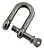 Manilha Tornel Balão Reta Em Aço Inox 10 Mm Carga Max 320Kg - Imagem 2