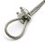 Grampo Pesado Abraçadeira Clips Cabo De Aço 12Mm Aço Inox - Imagem 2