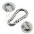 Mosquetão Em Aço Inox 12 Mm Engate Rápido Carga Max 220 Kg - Imagem 3