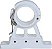 Suporte Lateral Antena Vhf E Ssb Náutica Tubo 41Mm Lancha - Imagem 1