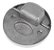 Puxador Redondo Em Aço Inox 51 Mm Para Lancha Barco Portas - Imagem 5