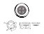 Luminária Sport Aro Em Aço Inox 4 Leds Lancha Motorhome 12V - Imagem 5