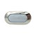 Luminária Sport Oval Em Aço Inox 4 Leds Lancha Motorhome 12V - Imagem 1
