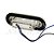 Luz Cromada Em Aço Inox 12V Led Azul - Imagem 2