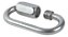 Link Oval 8Mm Em Aço Inox 316 Com Trava Carga Máx 20,1Kg - Imagem 1