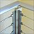 Esticador Tubular Forquilha Em Aço Inox Para Cabo De Aço 4Mm - Imagem 2
