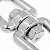 Manilha Tornel Dupla Em Aço Inox Reta 6Mm Com Destorcedor - Imagem 2