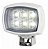 Farol De Milha 12V Em Led Fixo 12V Marinizado Para Lancha - Imagem 1