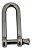 Tornel Manilha Longa Reta Em Aço Inox 10 X 80 Mm Carga 37 Kn - Imagem 1