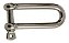 Tornel Manilha Longa Reta Em Aço Inox 10 X 80 Mm Carga 37 Kn - Imagem 2