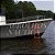 Escada Retrátil 5 Degraus Náutica Para Lancha Barco Jet Ski - Imagem 2