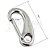 Mosquetão Em Aço Inox Engate Rápido De Pressão 31 X 70Mm - Imagem 3