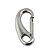 Mosquetão Em Aço Inox Engate Rápido De Pressão 31 X 70Mm - Imagem 1