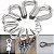 Sapatilho Em Aço Inox Anilha 68 X 42Mm Cabo De Aço 12Mm - Imagem 4