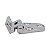 Dobradiça 5 Furos Em Aço Inox 37X54mm Reforçada Motorhome - Imagem 1