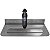 Flap Estabilizador Elétrico Bennett Placas 24X12pol Aço Inox - Imagem 1