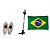 Luz De Navegação Bandeira Do Brasil Mastro E Alcançado Led - Imagem 3