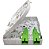 Caixa de Atendimento Óptico 2 Portas JZ-1322-2Q SC-APC - Imagem 5