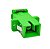 Acoplador Adaptador SC-APC Simplex Verde JZ-7002-2P - Imagem 3