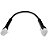 Cabo Ethernet UC-PATCH-10CM-RJ45-BK UniFi 10CM Preto - Imagem 1