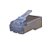 Conector RJ45 CAT5E Blindado Pacote c/ 100 Unidades - Imagem 2