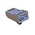 Conector RJ45 CAT5E Blindado Pacote c/ 100 Unidades - Imagem 1