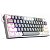 Teclado Gamer Sem Fio Redragon Fizz Pro K616-Rgb Usb - Cinza/Branco (Inglés) - Imagem 2