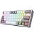 Teclado Gamer Sem Fio Redragon Fizz Pro K616-Rgb Usb - Branco/Cinza (Inglés) - Imagem 3