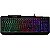 Teclado Gamer Magnavox Mga5309-Mo Rainbow Light Usb - Preto (Espanhol) - Imagem 1